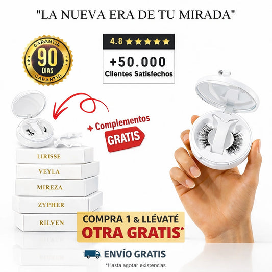 Set de Pestañas Magnéticas Efecto Natural